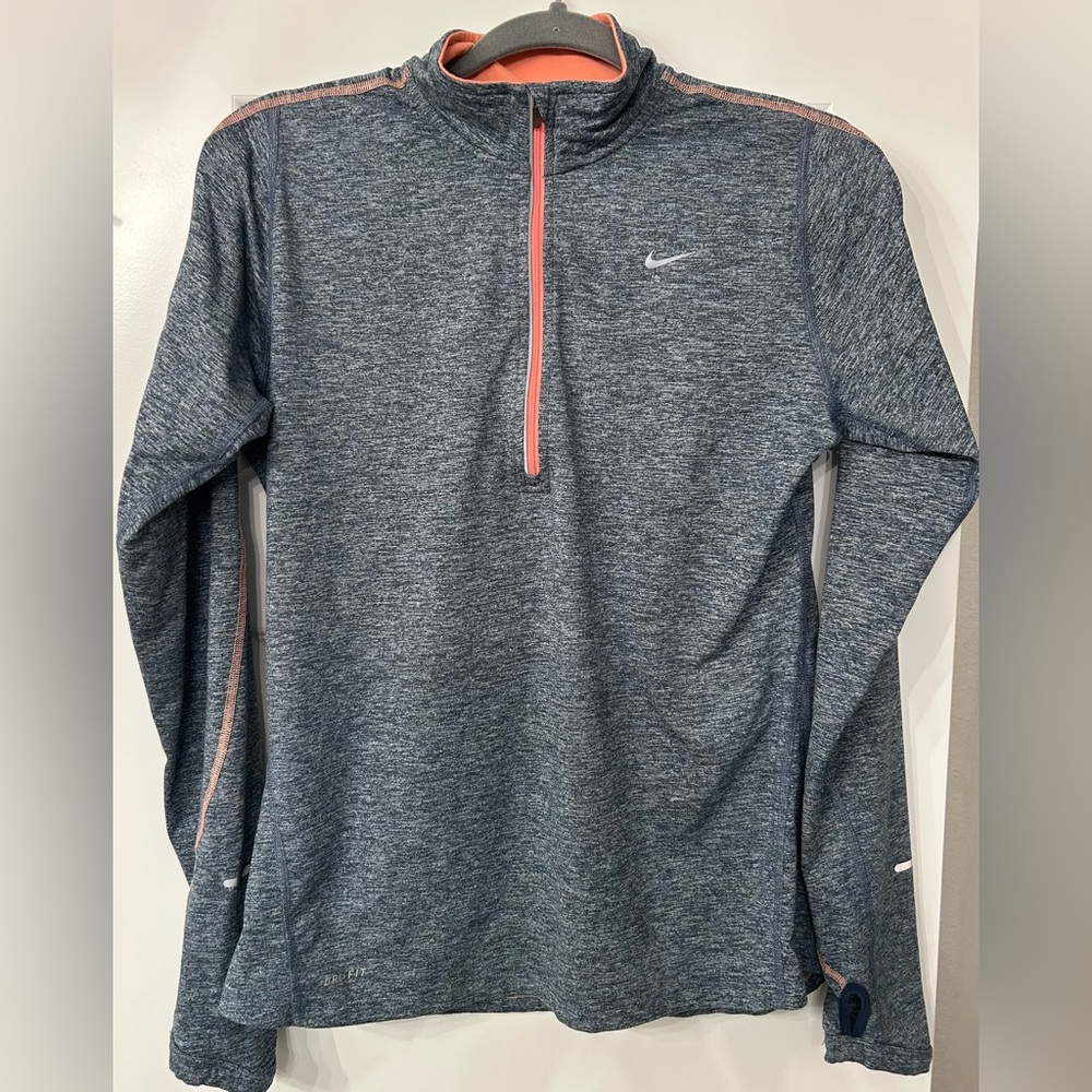 Nike Dri Fit Running 3/4 zip